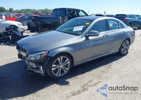 2015 Mercedes-Benz C 300 Luxury/Sport from USA, damaged, VIN 55SWF4JB5FU085460